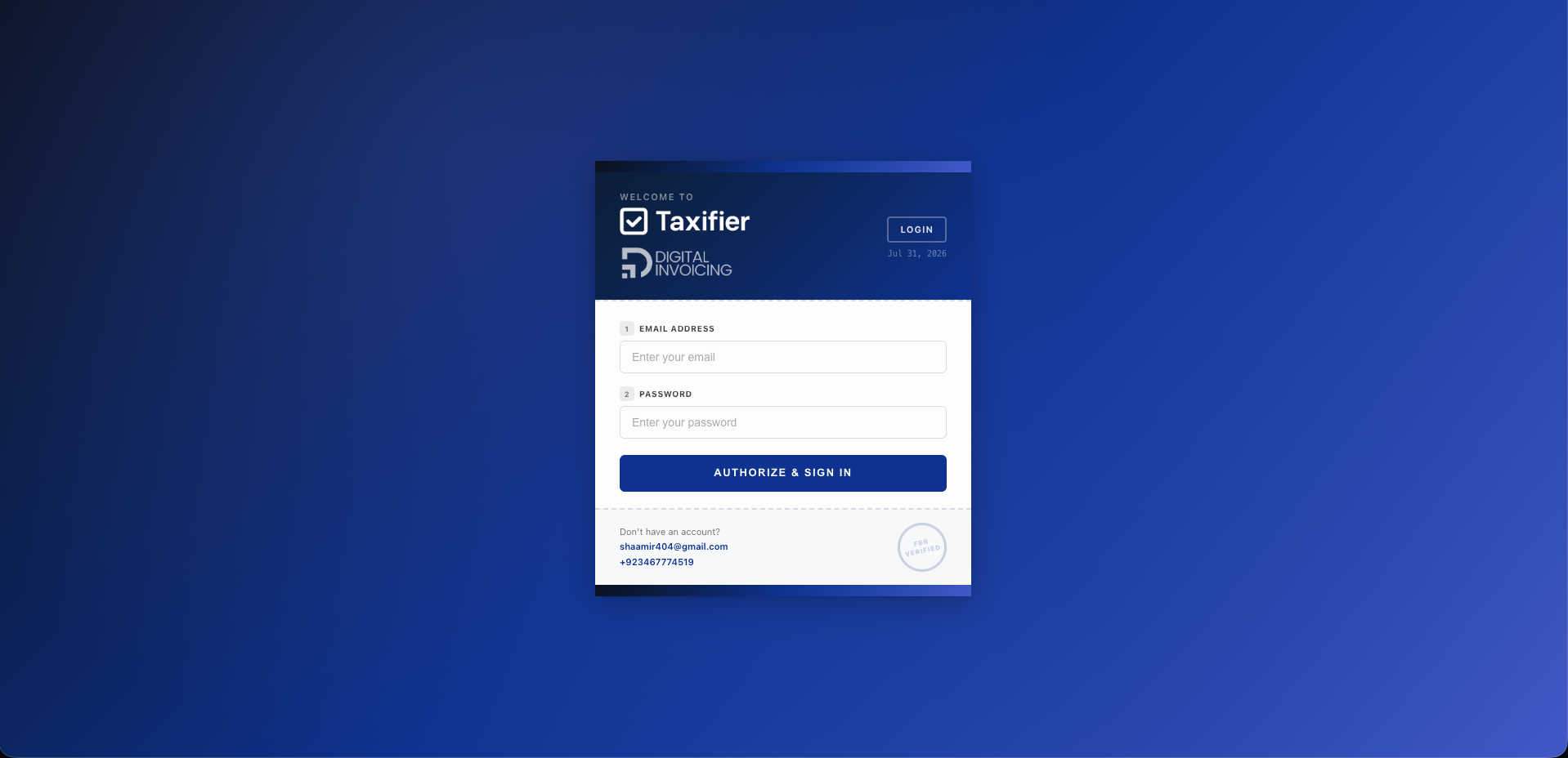 Secure Login